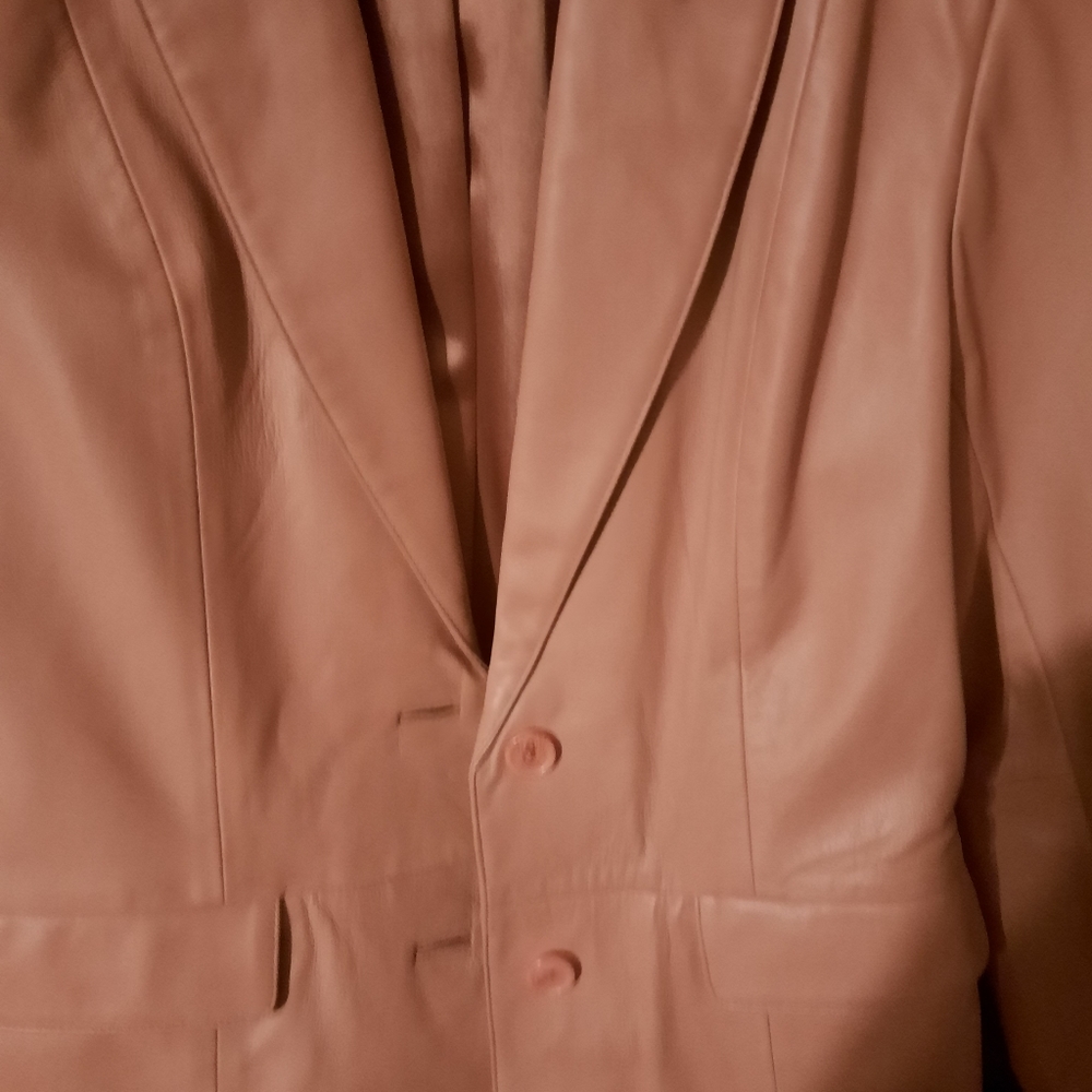 Margaret Godfrey Leather  Jacket